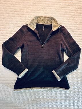 Kuhl Zip Neck Pullover Sweatshirt